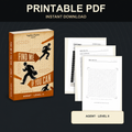 PageTurn Puzzles printable preview hero with correct cover: find-me-if-you-can-agent-level-ii-printable-pdf