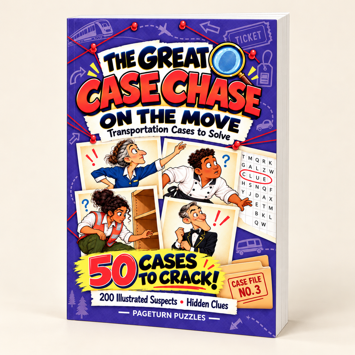 On the Move paperback — three-dimensional cover mockup