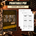 PageTurn Puzzles printable preview hero: killer-letters-vol-3-printable-pdf