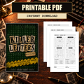 PageTurn Puzzles printable preview hero: killer-letters-vol-5-printable-pdf