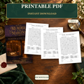 PageTurn Puzzles printable preview hero: murder-in-the-margins-vol-6-printable-pdf