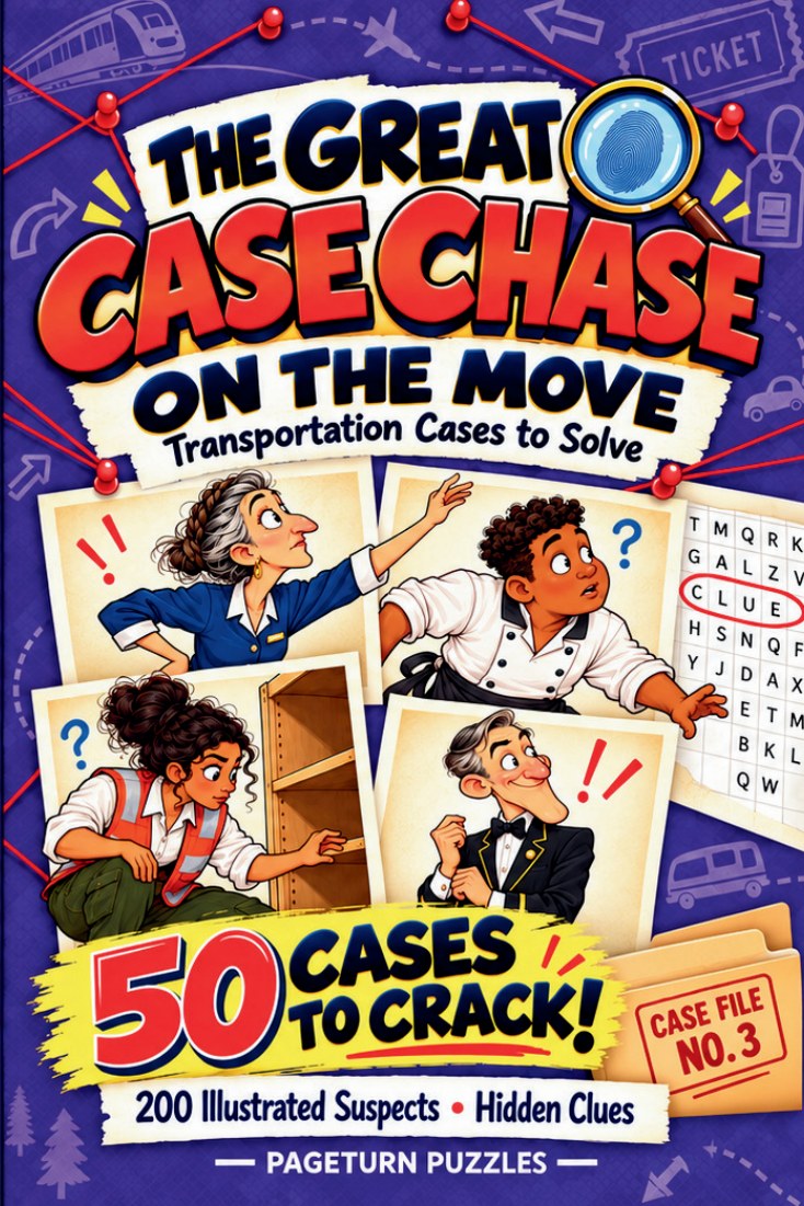 On the Move: Mysteries in Motion — paperback front cover